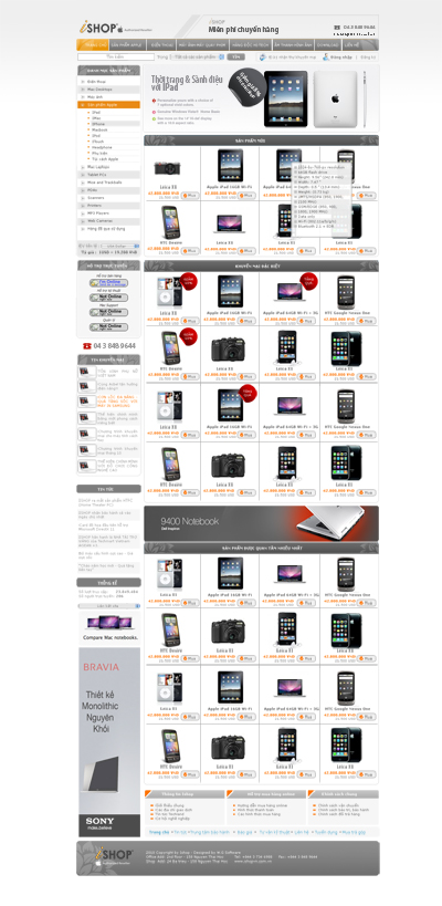 Chuyên nghiệp nhất trong thiết kế website bán hàng